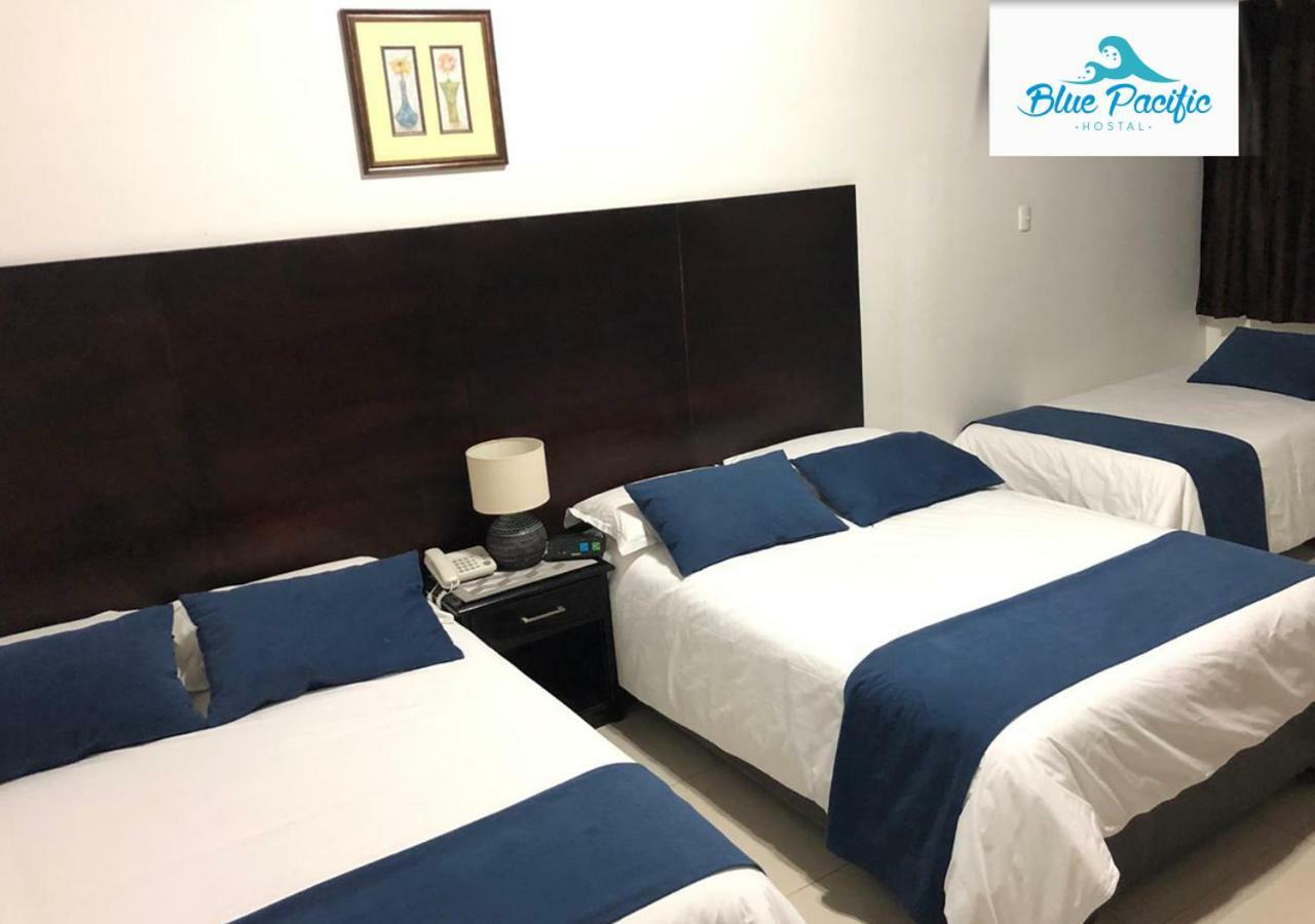Hostal Blue Pacific Manta Exterior photo
