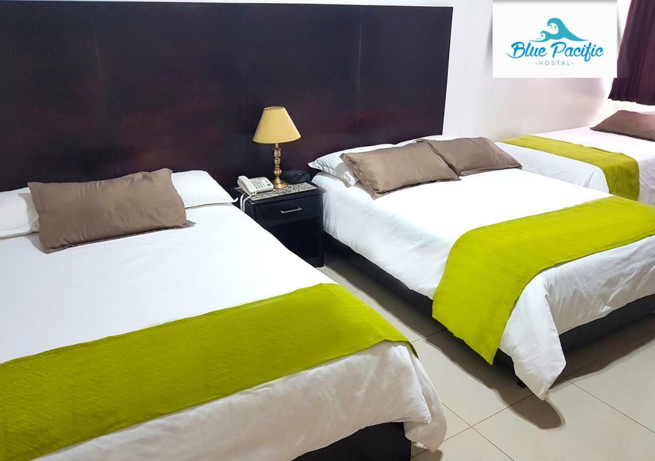 Hostal Blue Pacific Manta Exterior photo